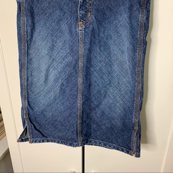 Guess Jeans Straight Denim Pencil Skirt - Picture 6 of 14